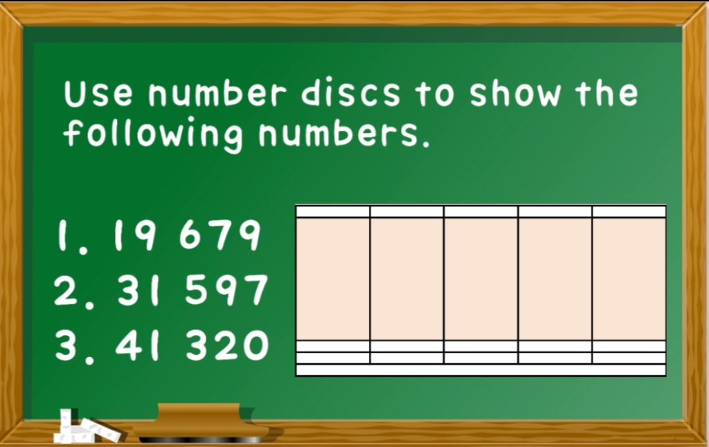 Visualizing Numbers Worksheet